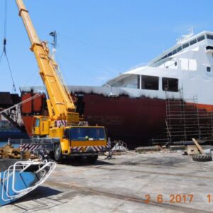 Τοποθέτηση πλώρης του «ΔΙΟΝΥΣΙΟΣ ΣΟΛΩΜΟΣ»-14